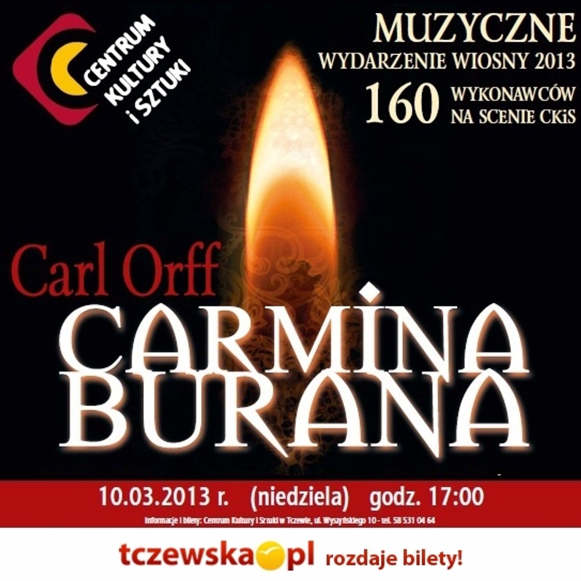 Carmina Burana – bilety rozdane