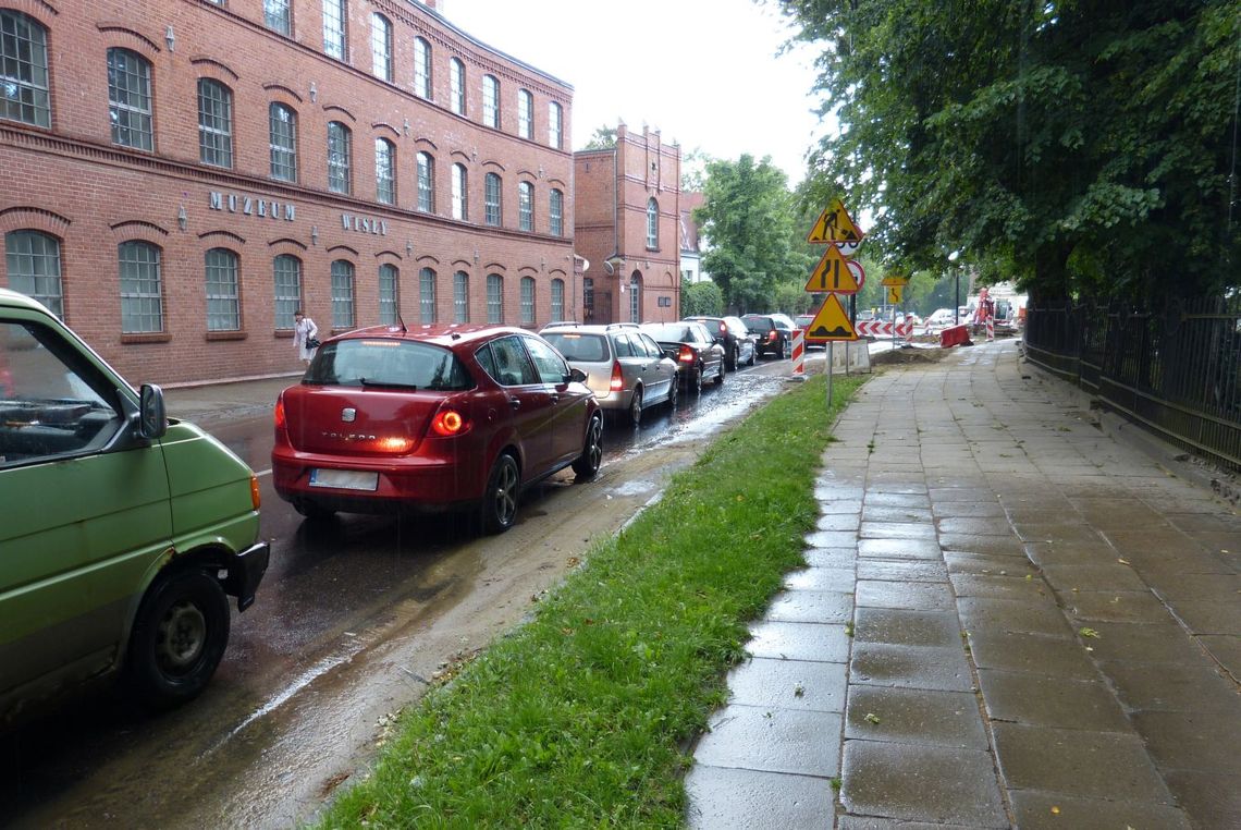 Centrum miasta zakorkowane [ZDJĘCIA]