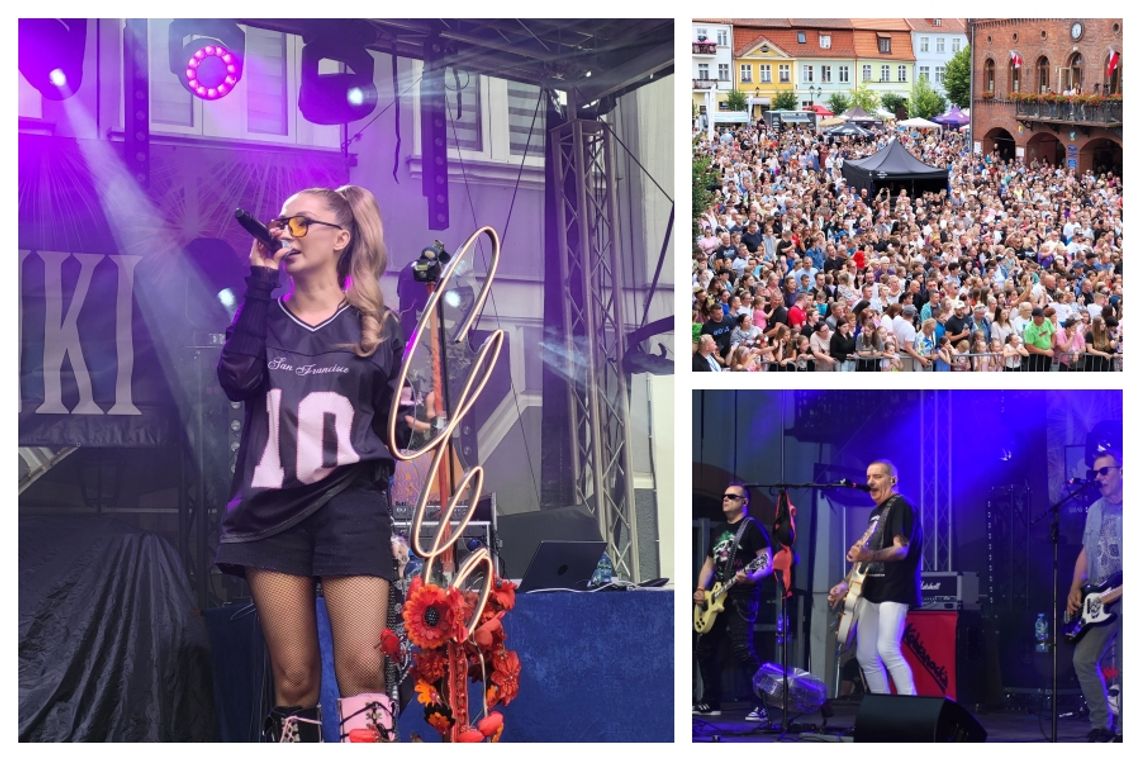 CLEO i zespół Kobranocka rozruszali Gniew. Cały weekend animacji, konkursów i licznych pokazów