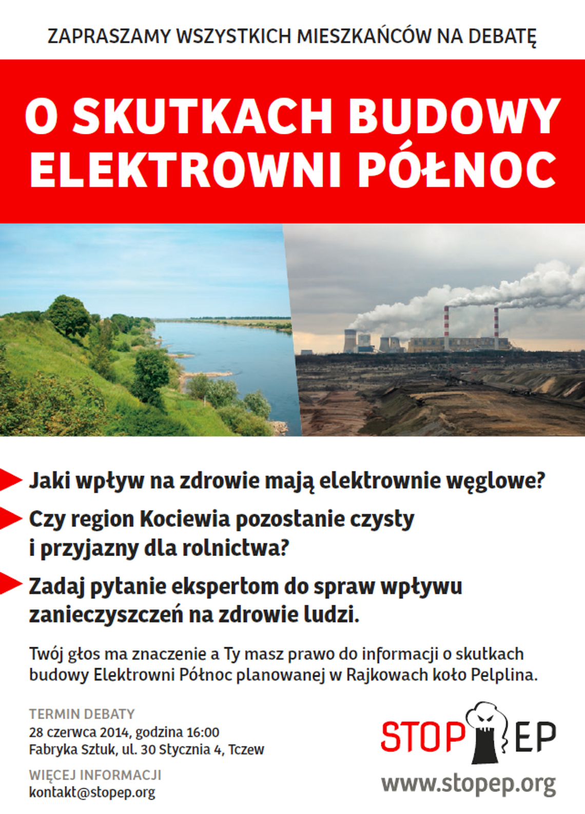 Co dalej z Elektrownią Północ? Debata w Tczewie Co dalej z Elektrownią Północ? Debata w Tczewie