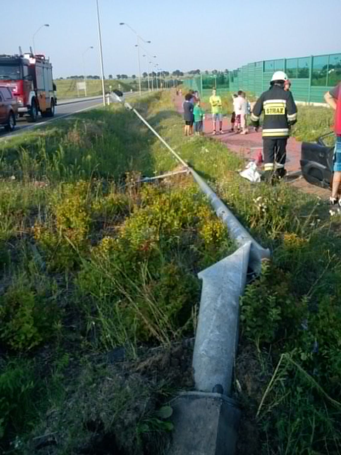 Cztery osoby ranne w wypadku pod Pelplinem