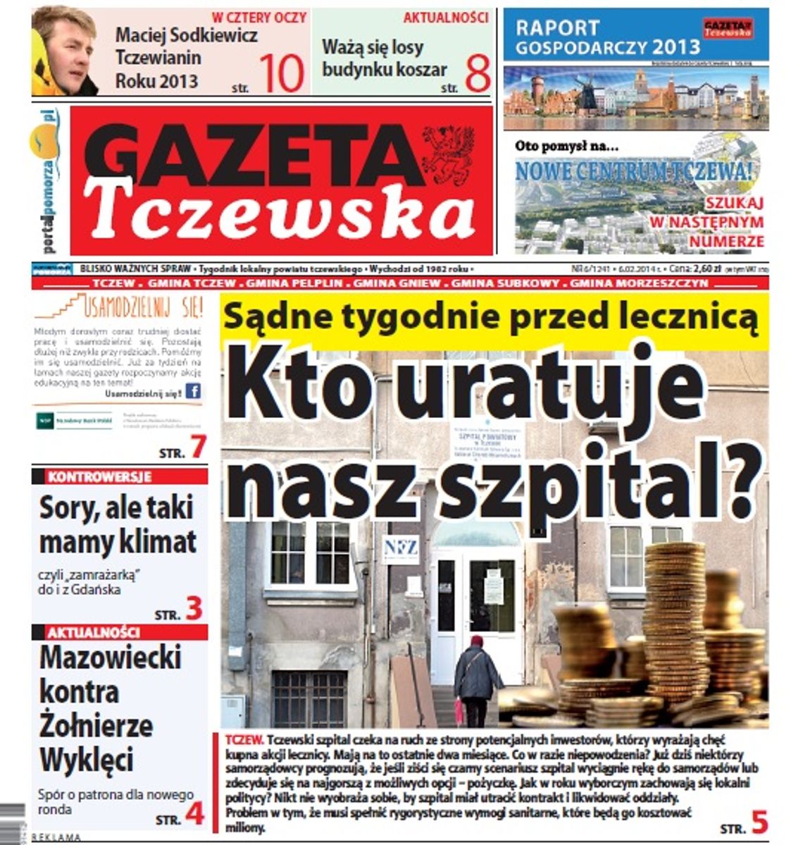 Czytaj w Gazecie Tczewskiej! Czytaj w Gazecie Tczewskiej!