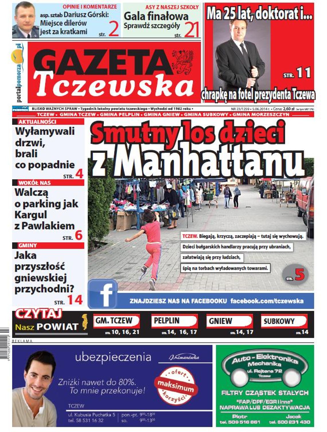 Czytaj w Gazecie Tczewskiej! Czytaj w Gazecie Tczewskiej!