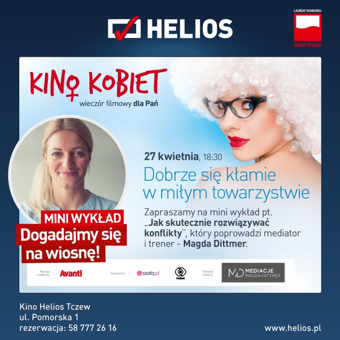 „Dobrze się kłamie w miłym towarzystwie” w Kinie Kobiet