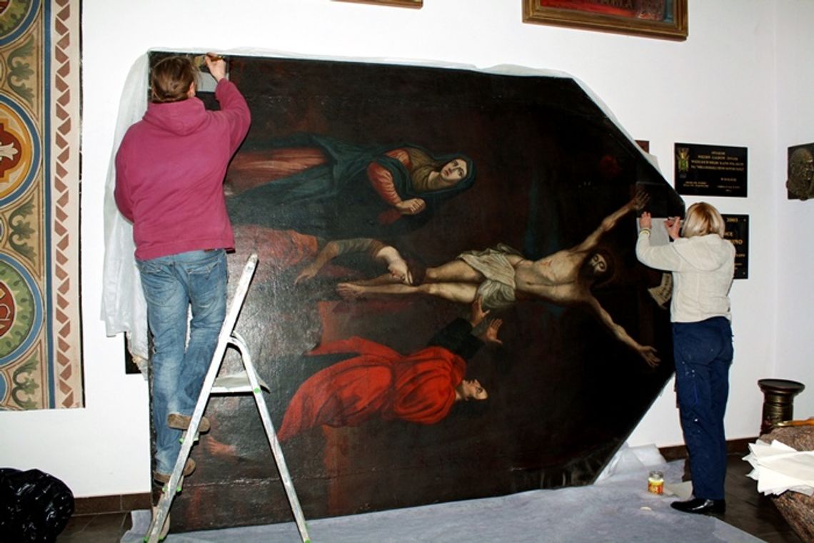 Dzieło odzyska swój blask