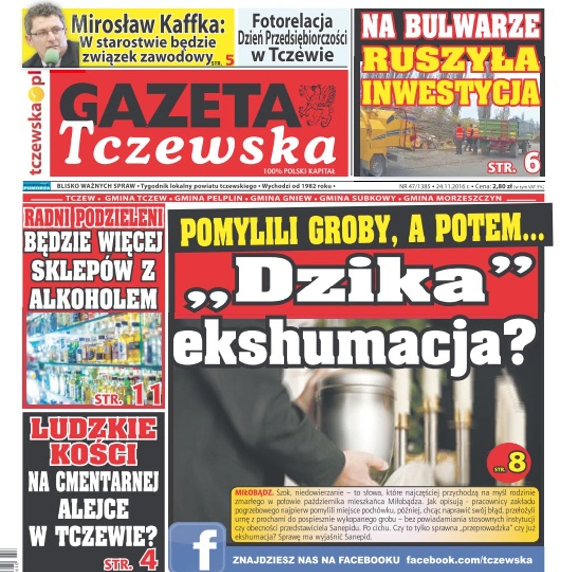 „Dzika” ekshumacja? „Pochowali go w złym grobie” Czytaj GT