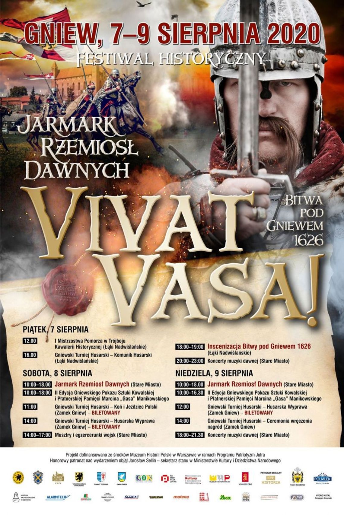 Festiwal historyczny Vivat Vasa już w ten weekend!