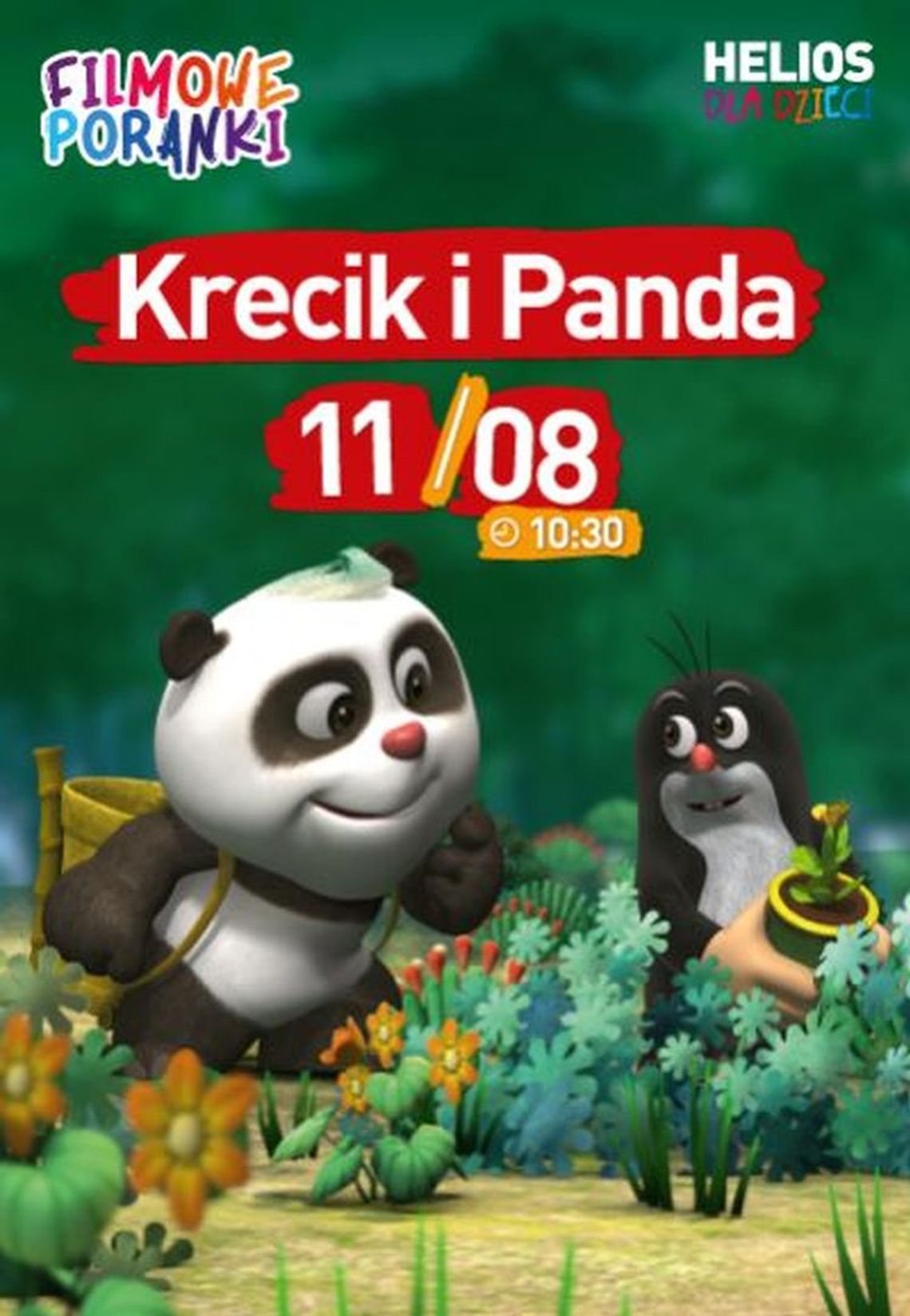 Filmowe Poranki- Krecik i Panda cz.5