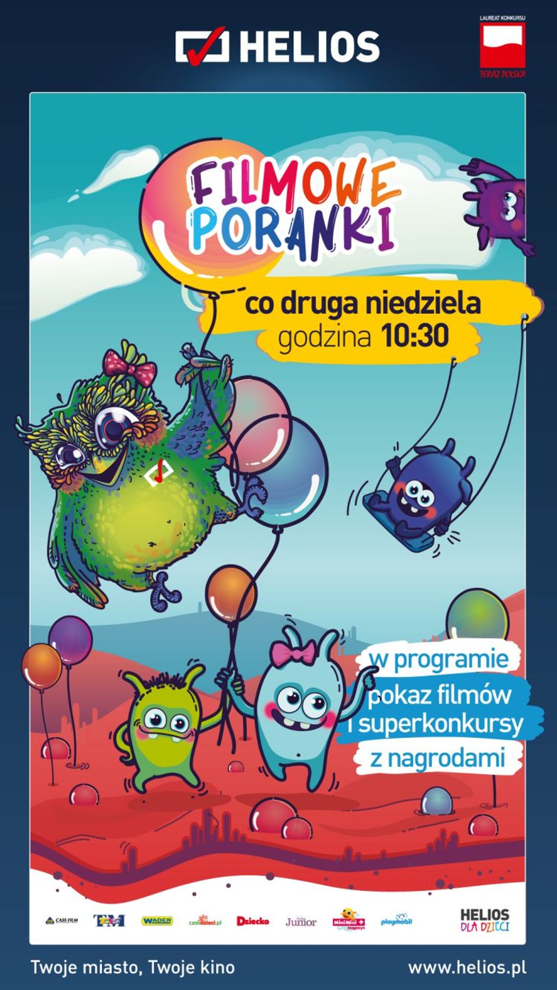 Filmowe Poranki w kinie Helios Filmowe Poranki w kinie Helios