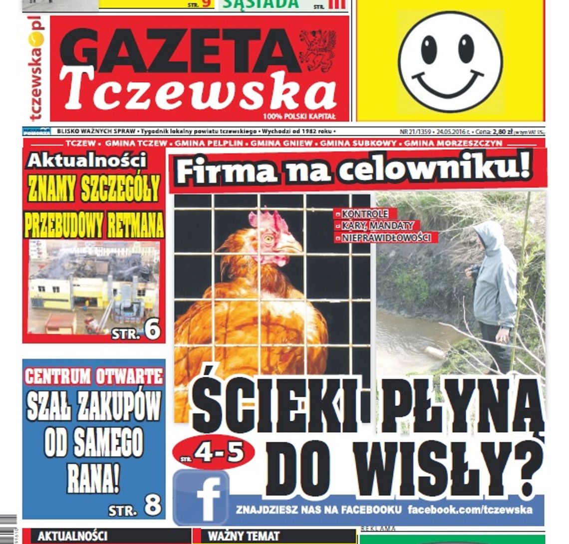 Firma na celowniku! Kontrole, mandaty... Ścieki płyną do Wisły? Firma na celowniku! Kontrole, mandaty... Ścieki płyną do Wisły?