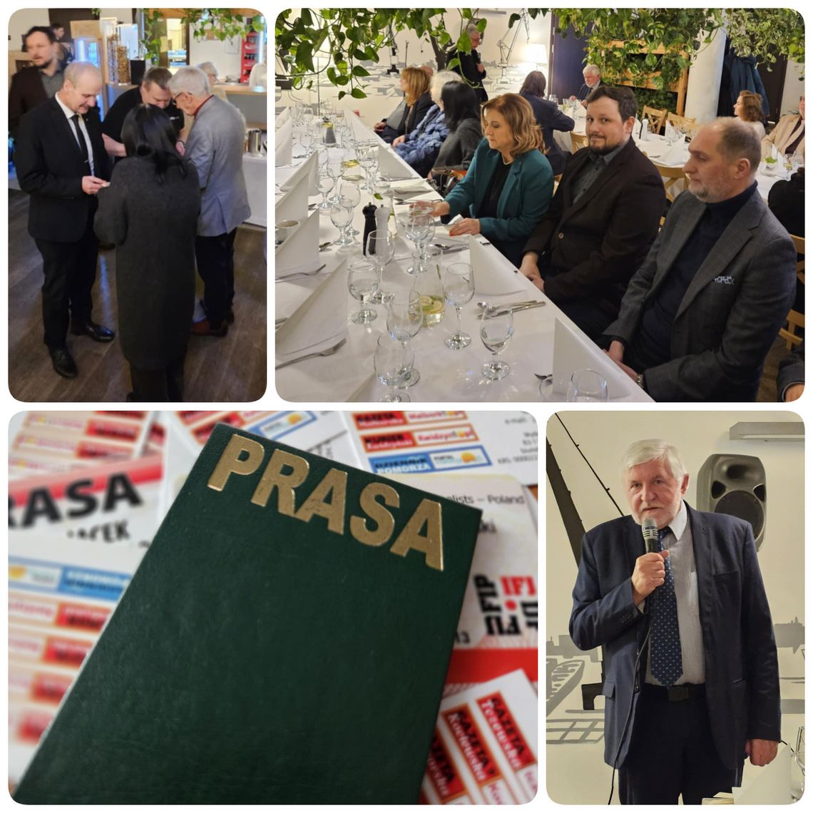 [FOTO] Spotkanie wigilijno-noworoczne dziennikarzy Stowarzyszenia Dziennikarzy Polskich