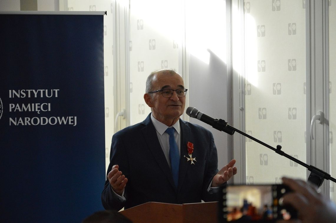 [FOTO] Starogardzianin Piotr Szubarczyk odznaczony Krzyżem Oficerskim Orderu Odrodzenia Polski