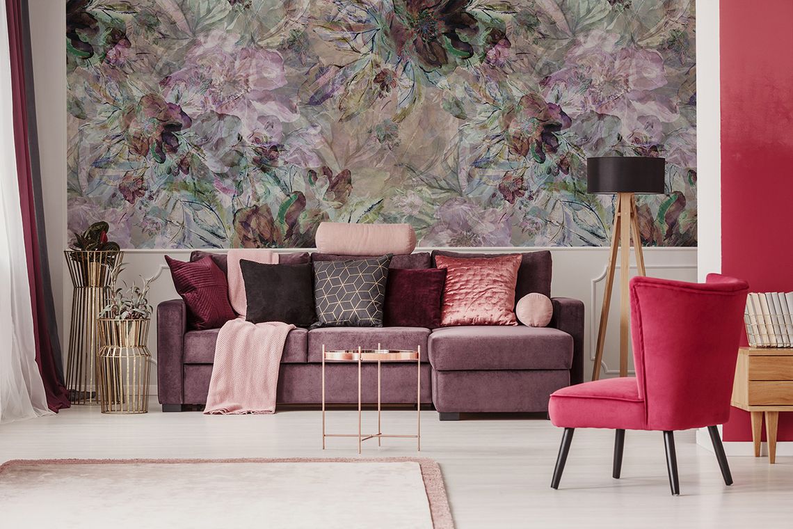 Fototapety w kwiaty, czyli mieszkanie w pełnym rozkwicie 365 dni w roku