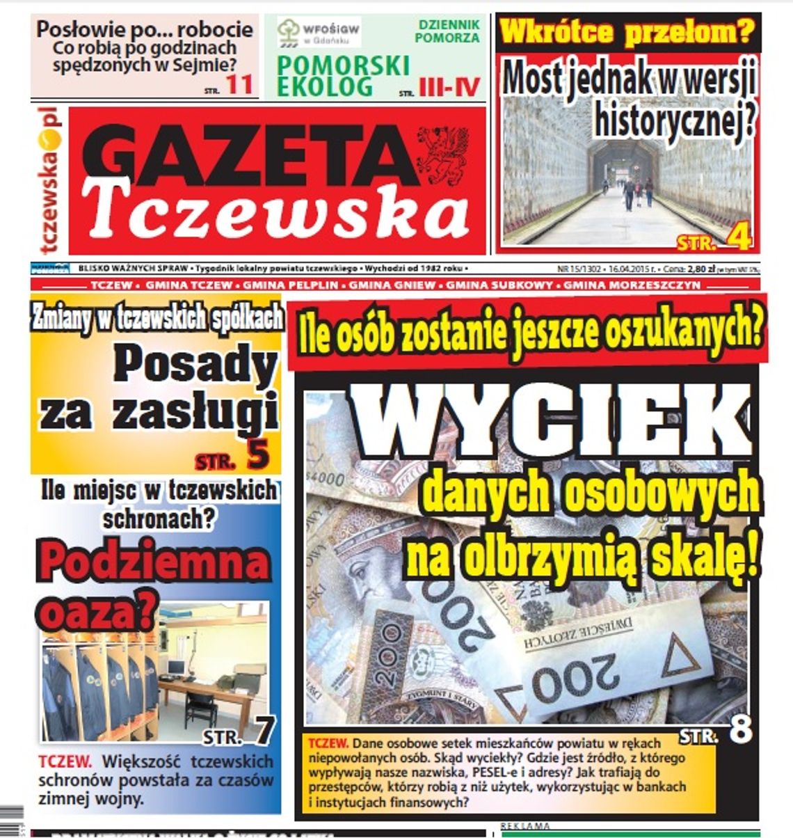 Gdzie jest źródło, z którego wypływają nasze nazwiska, PESEL-e i adresy? Czytaj w GT! Gdzie jest źródło, z którego wypływają nasze nazwiska, PESEL-e i adresy? Czytaj w GT!