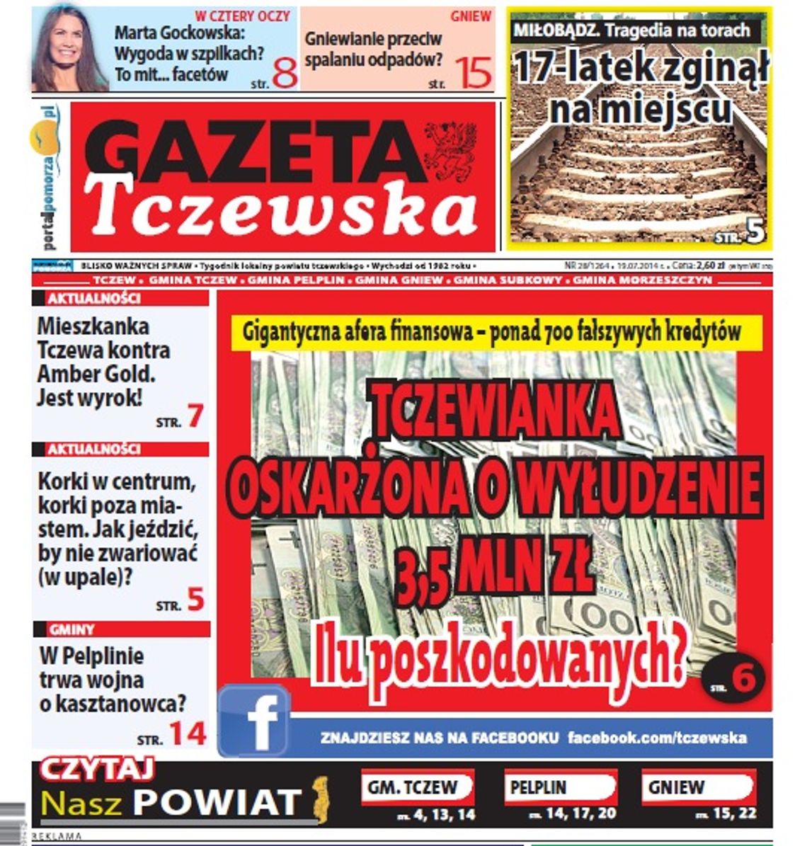 Gigantyczna afera finansowa - czytaj o tym w Gazecie Tczewskiej! Gigantyczna afera finansowa - czytaj o tym w Gazecie Tczewskiej!