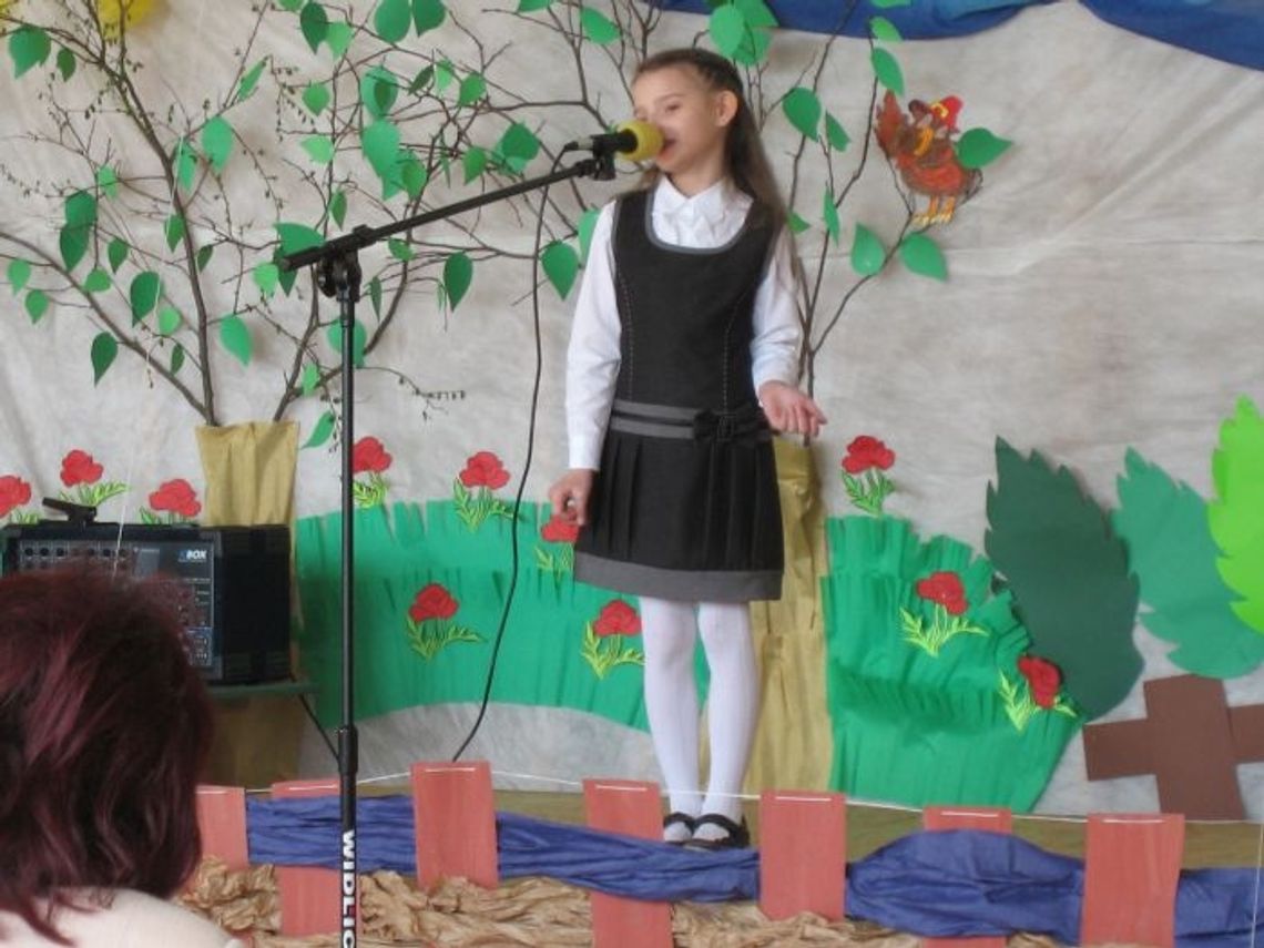 Gminny konkurs poezji dla dzieci Gminny konkurs poezji dla dzieci