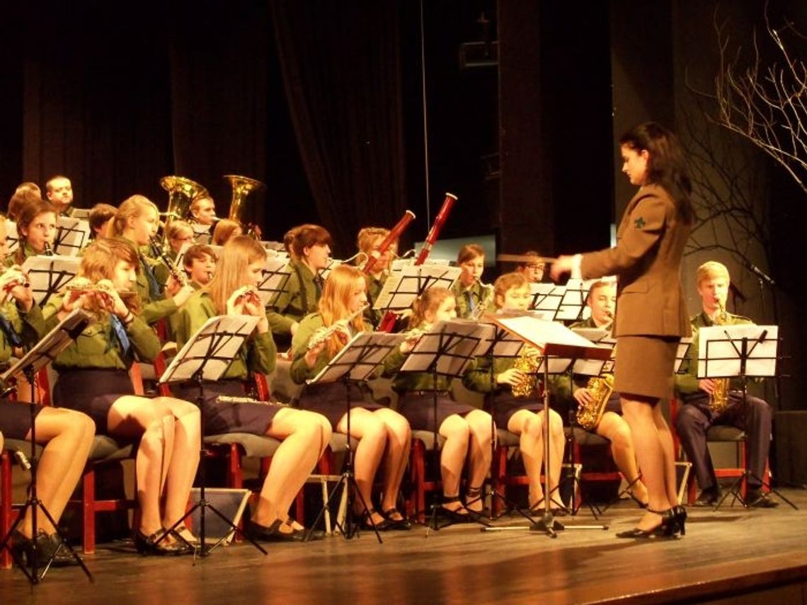 Gorące rytmy Harcerskiej Orkiestry Dętej w środku zimy Gorące rytmy Harcerskiej Orkiestry Dętej w środku zimy