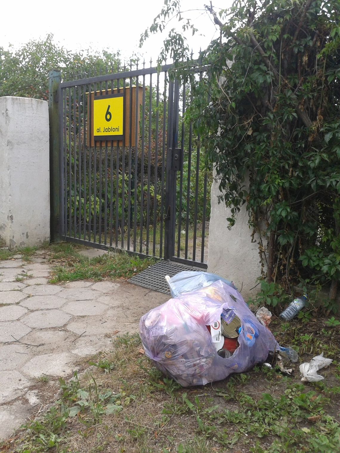 Góry śmieci rozkładały się w 30 st. upale Góry śmieci rozkładały się w 30 st. upale