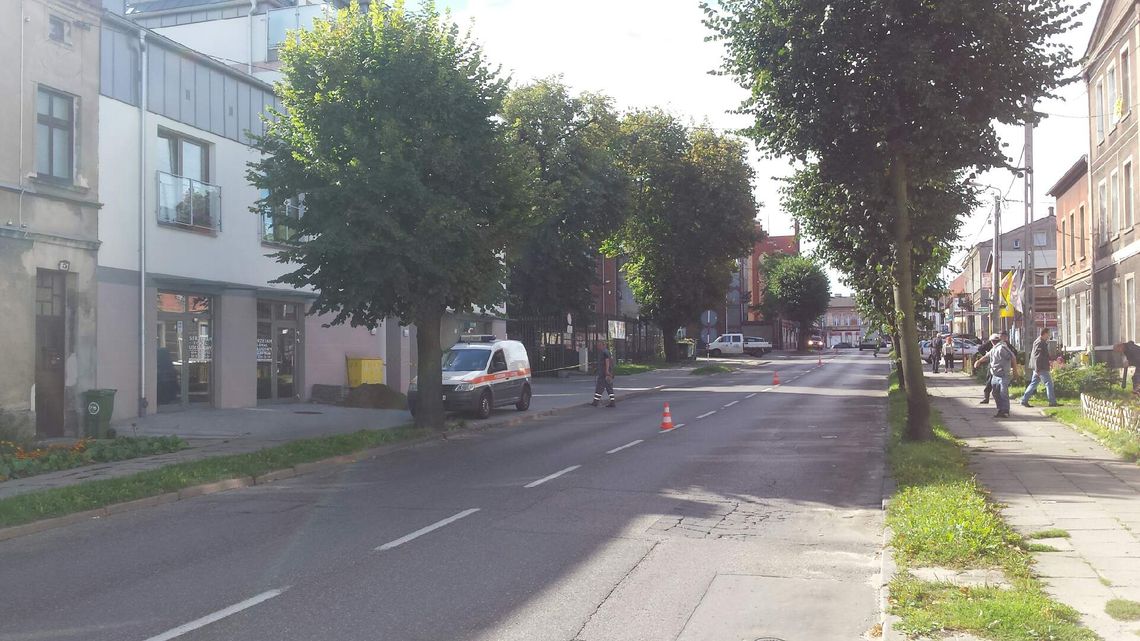 Groźba wybuchu gazu przy ul. Obrońców Westerplatte! Ewakuowali pracowników Groźba wybuchu gazu przy ul. Obrońców Westerplatte! Ewakuowali pracowników