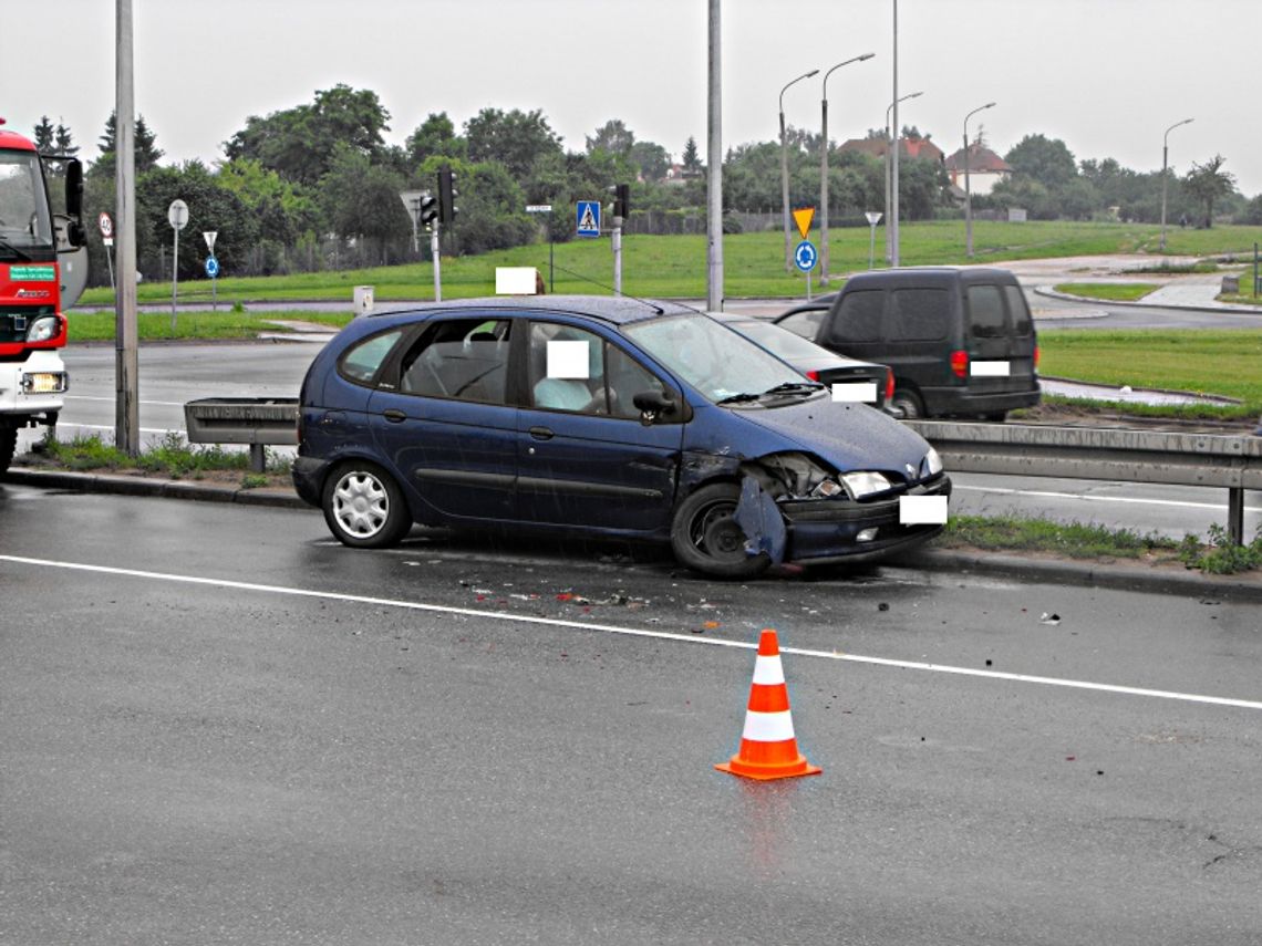 Groźna kolizja na jedynce Groźna kolizja na jedynce
