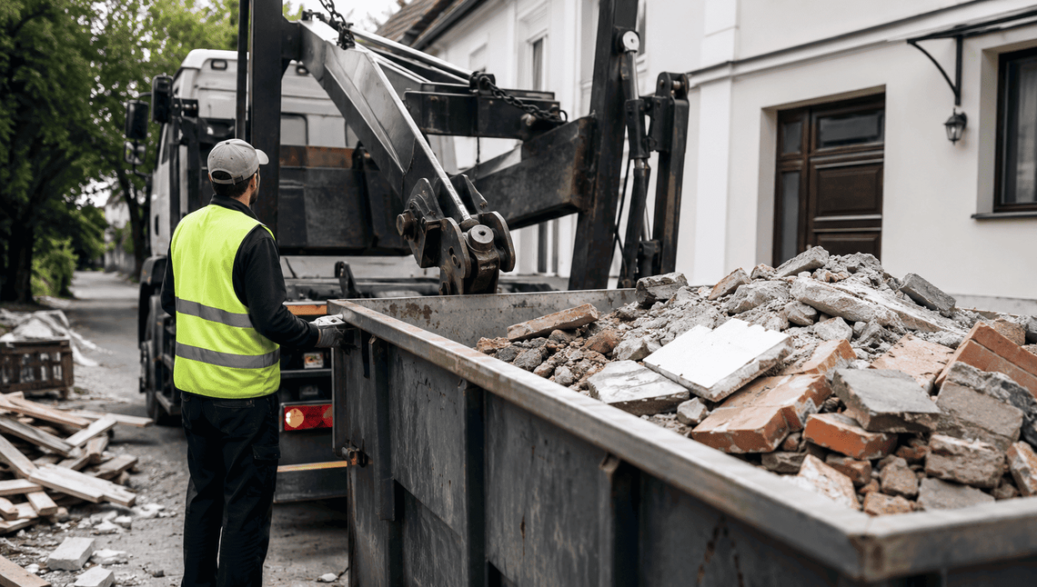 Gruz, stare płytki i resztki materiałów. Co zrobić z odpadami budowlanymi po zakończeniu prac? Gruz, stare płytki i resztki materiałów. Co zrobić z odpadami budowlanymi po zakończeniu prac?