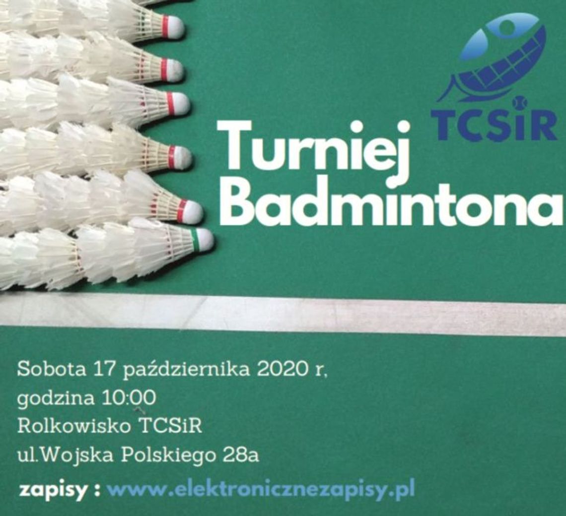 II Turniej Badmintona – 17 października