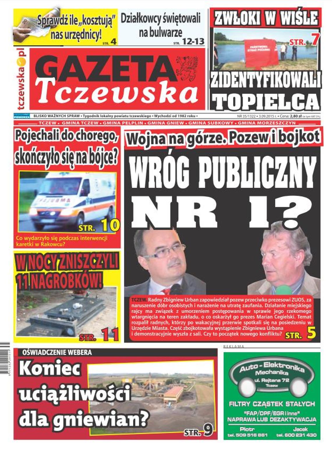 Ile "kosztują" nas urzędnicy. Protest 40 mieszkańców. Czytaj Gazetę Tczewską! Ile "kosztują" nas urzędnicy. Protest 40 mieszkańców. Czytaj Gazetę Tczewską!
