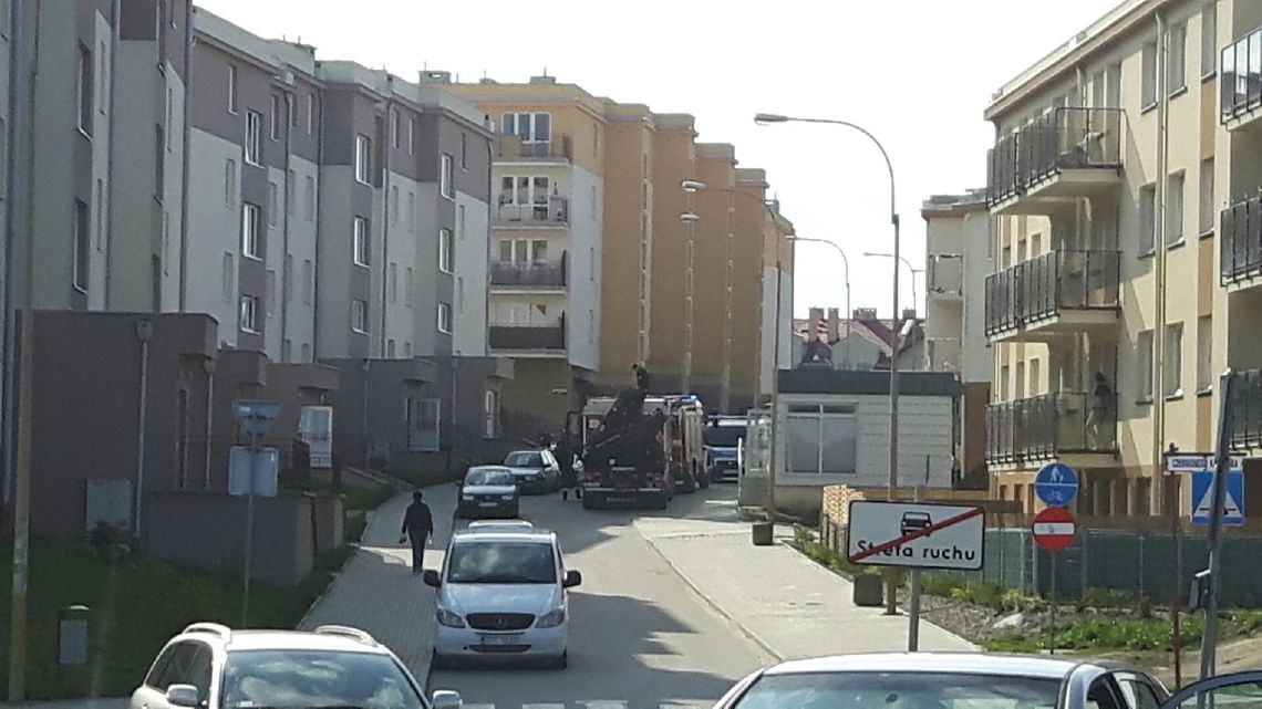 Interwencja na Bajkowym. 1,5-roczne dziecko zatrzasnęło się mieszkaniu Interwencja na Bajkowym. 1,5-roczne dziecko zatrzasnęło się mieszkaniu