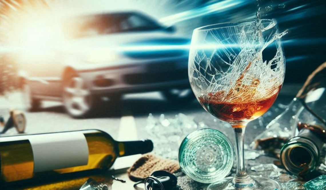 Jadący audi pijany kierowca miał aż 1,5 promila alkoholu