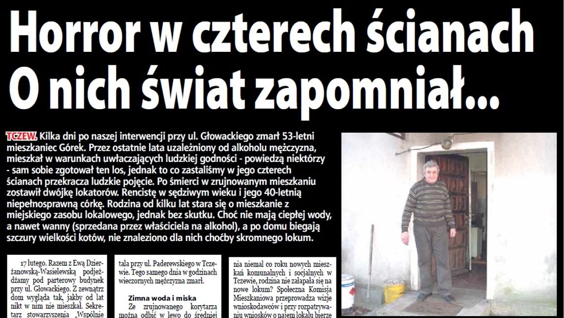 Jaki będzie los rodziny z ul. Głowackiego? Zamieszkają pod jednym dachem?