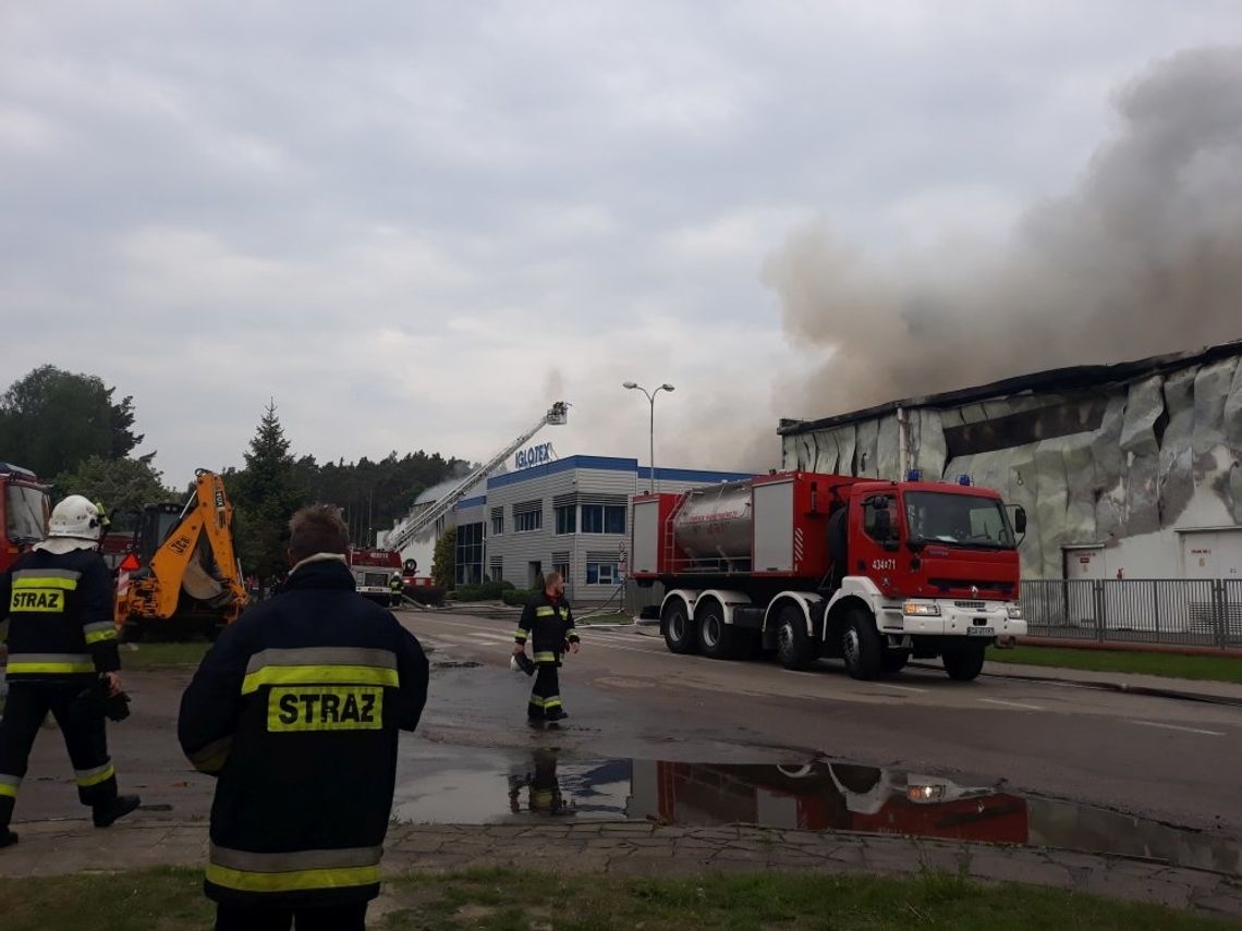 Jeden z największych pożarów w Polsce w ciągu ostatnich lat