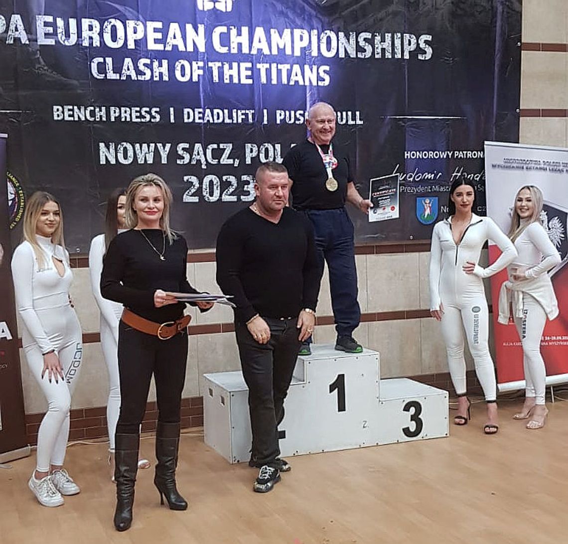 Józef Bejgrowicz z Nowego Sącza przywiózł tytuł Mistrza Europy!
