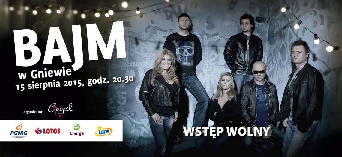 Już niedługo Gospel! W tym roku w Gniewie Bajm i Luxtorpeda