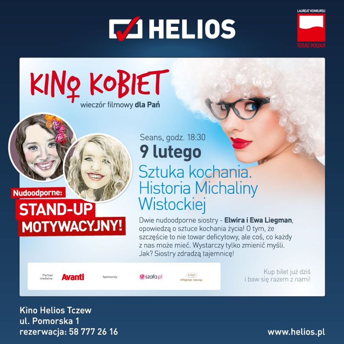 Już w czwartek Kino Kobiet w Kinie Helios Już w czwartek Kino Kobiet w Kinie Helios