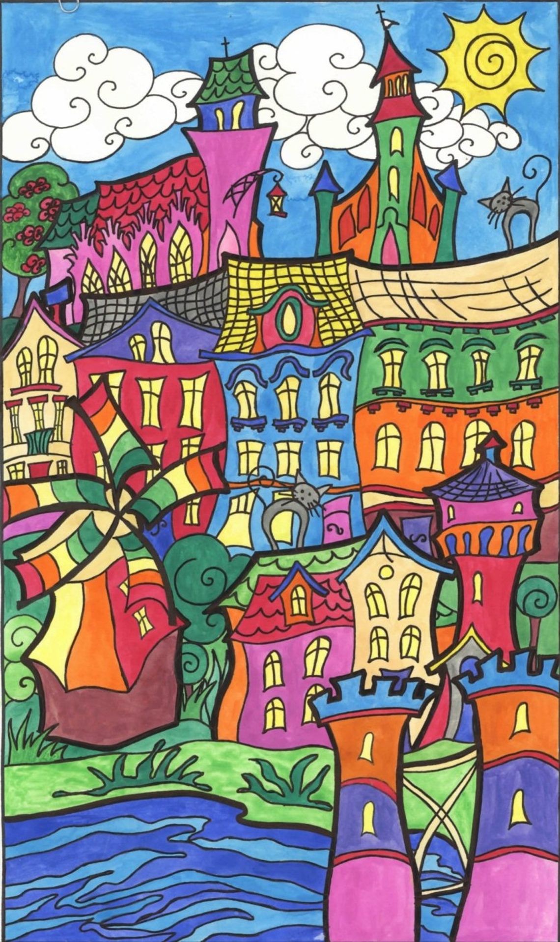 Już wkrótce kolejny tczewski mural. Rusztowania już stoją Już wkrótce kolejny tczewski mural. Rusztowania już stoją