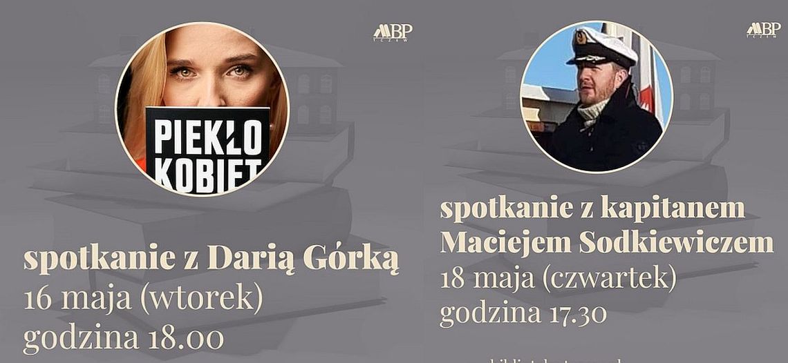 Kapitan Sodkiewicz i Daria Górka wkrótce w tczewskiej bibliotece AWANGARDA KULTURY LOKALNEJ