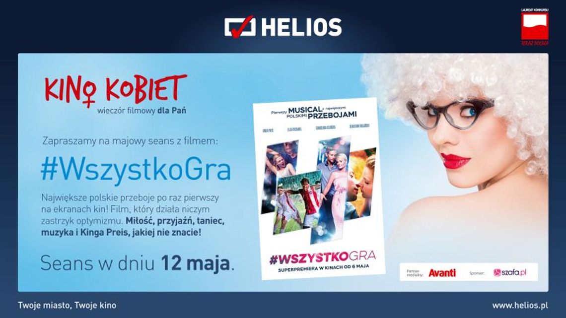 Kino Kobiet i premierowy polski musical „#WszystkoGra”
