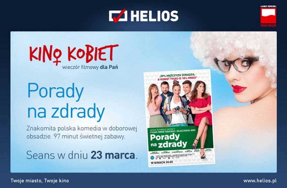 Kolejne Kino Kobiet już w czwartek w kinie Helios