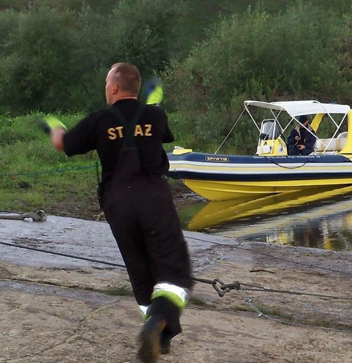 Kolejny topielec? Niedzielna akcja na Wiśle 