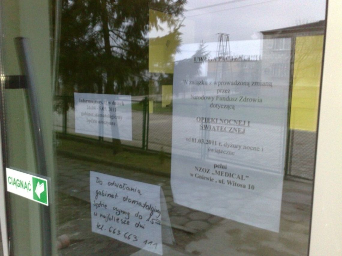 Konflikt wokół budynku przychodni. Konieczne rozwiązania siłowe? Konflikt wokół budynku przychodni. Konieczne rozwiązania siłowe?