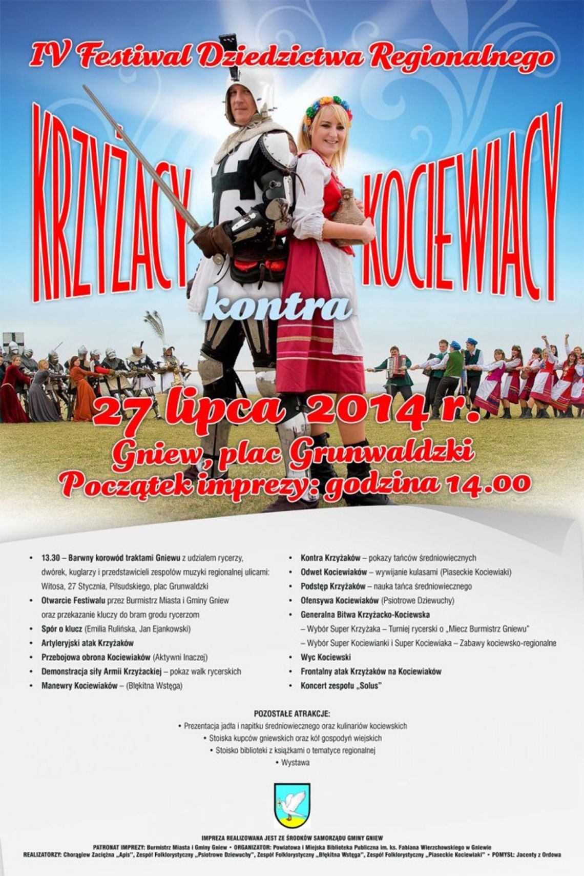 "Krzyżacy kontra Kociewiacy" "Krzyżacy kontra Kociewiacy"
