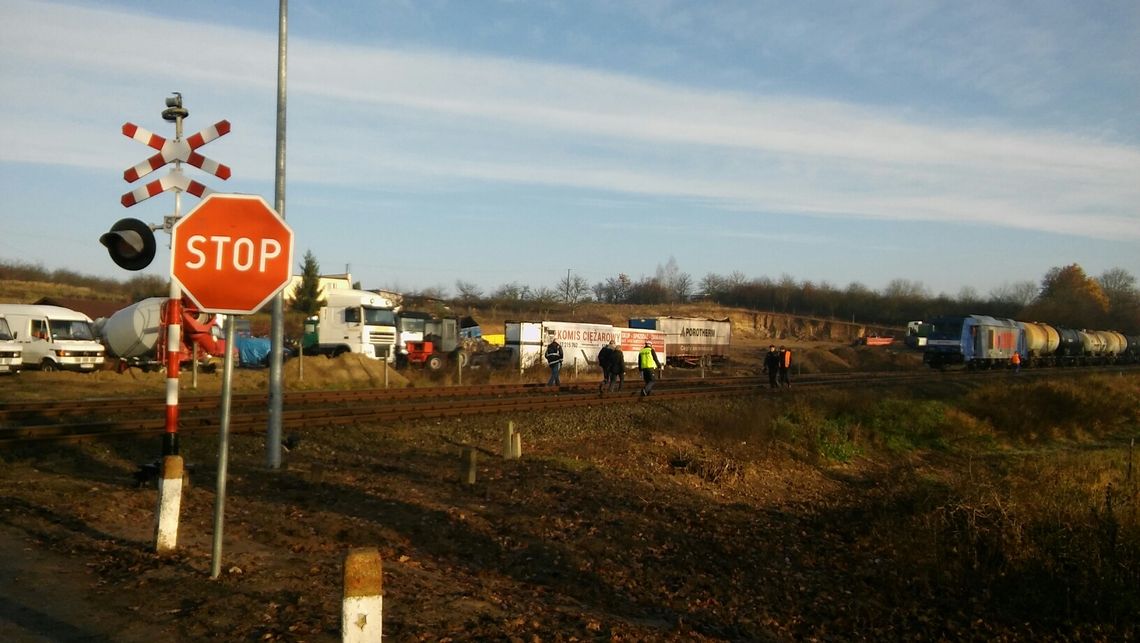 Lokomotywa stanęła w płomieniach. Interweniowała straż pożarna