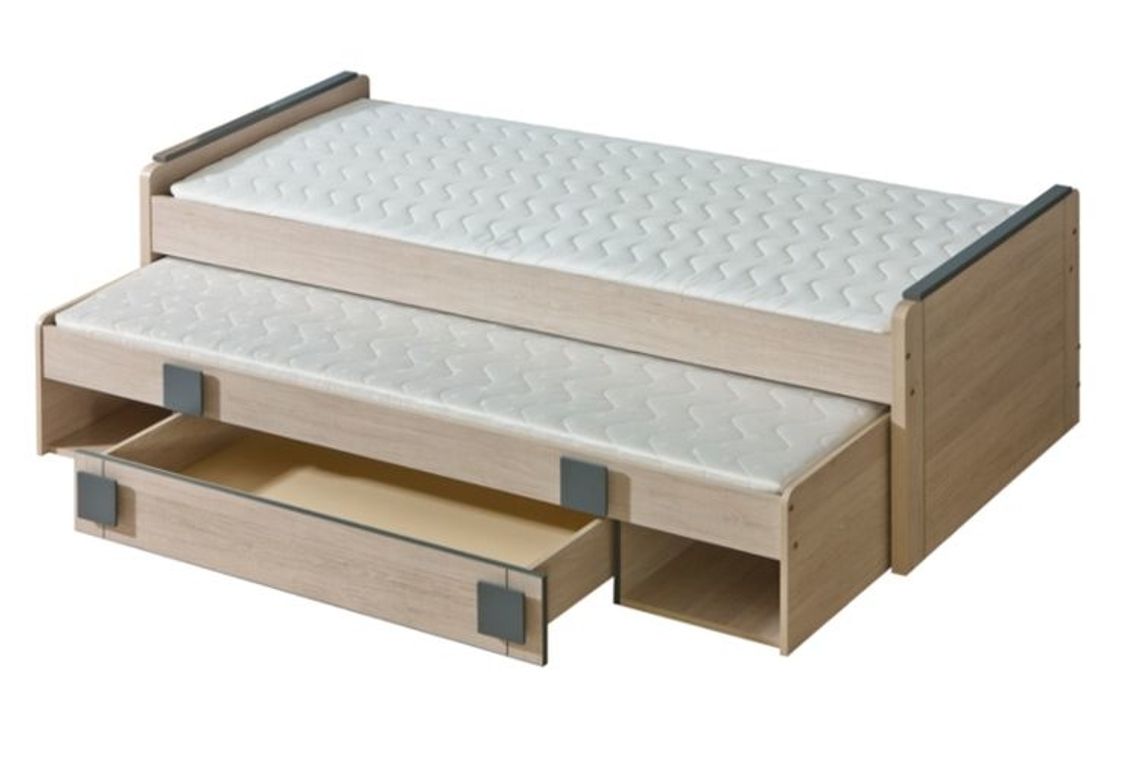 Łóżko dziecięce z pojemnikiem na pościel