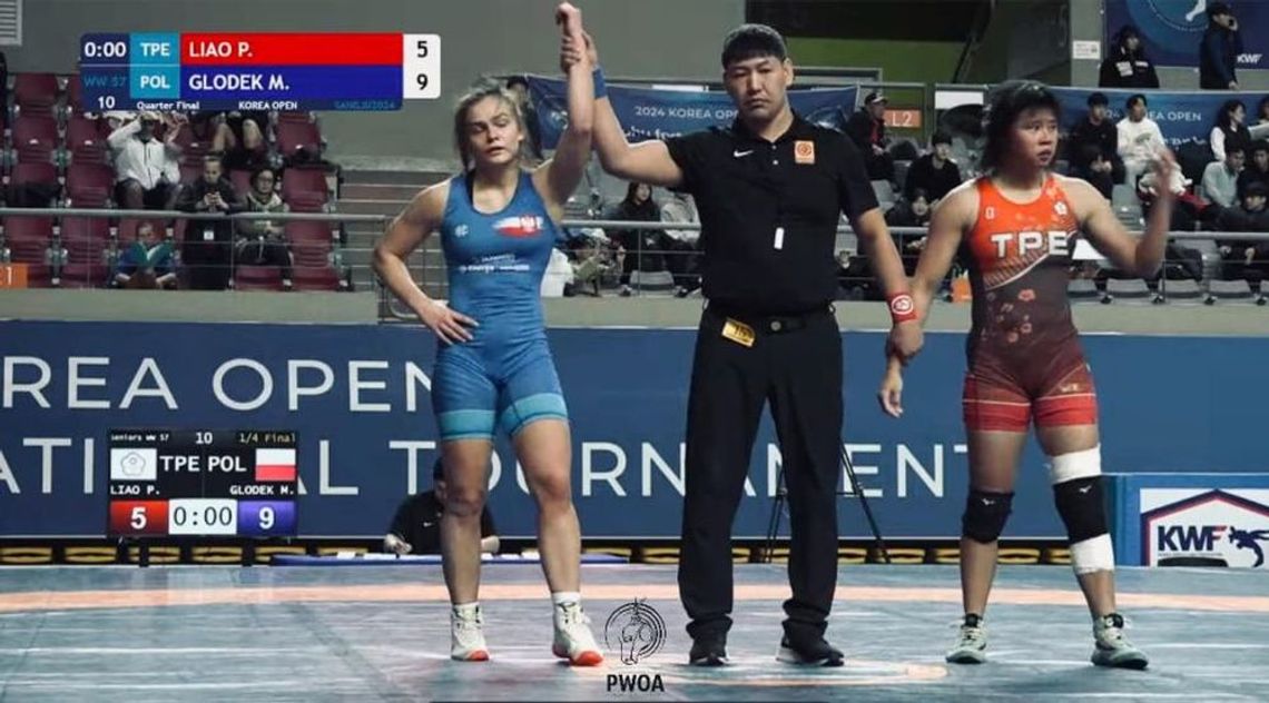 Magda Głodek walczyła w turnieju Korea Open, Sangju