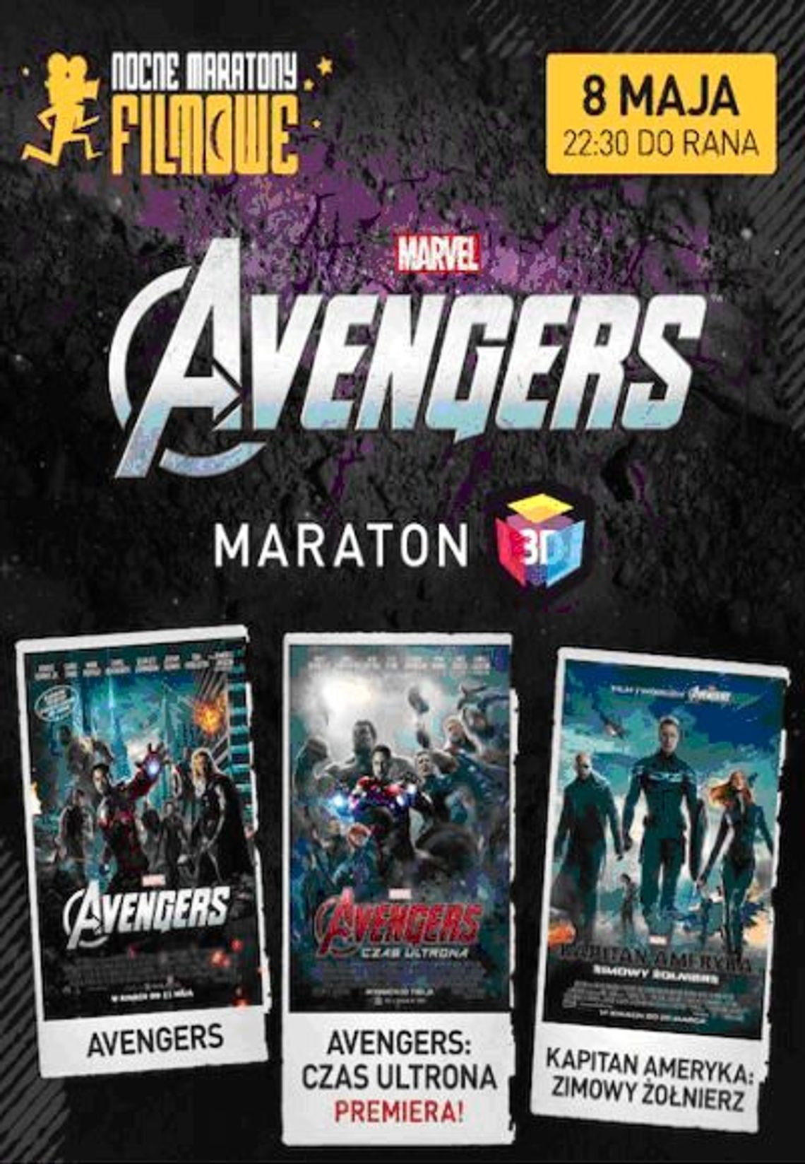 Maraton Avengers 3D już w piątkową noc w Kinie Helios.
