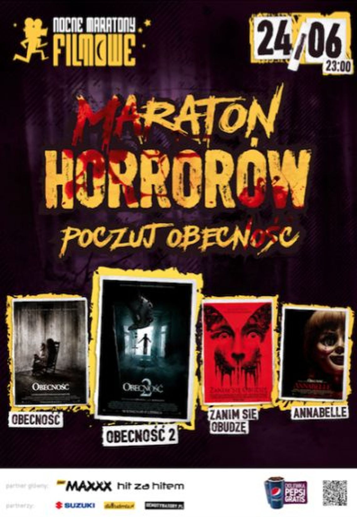 Maraton Horrorów: Poczuj Obecność już w piątkową noc Maraton Horrorów: Poczuj Obecność już w piątkową noc