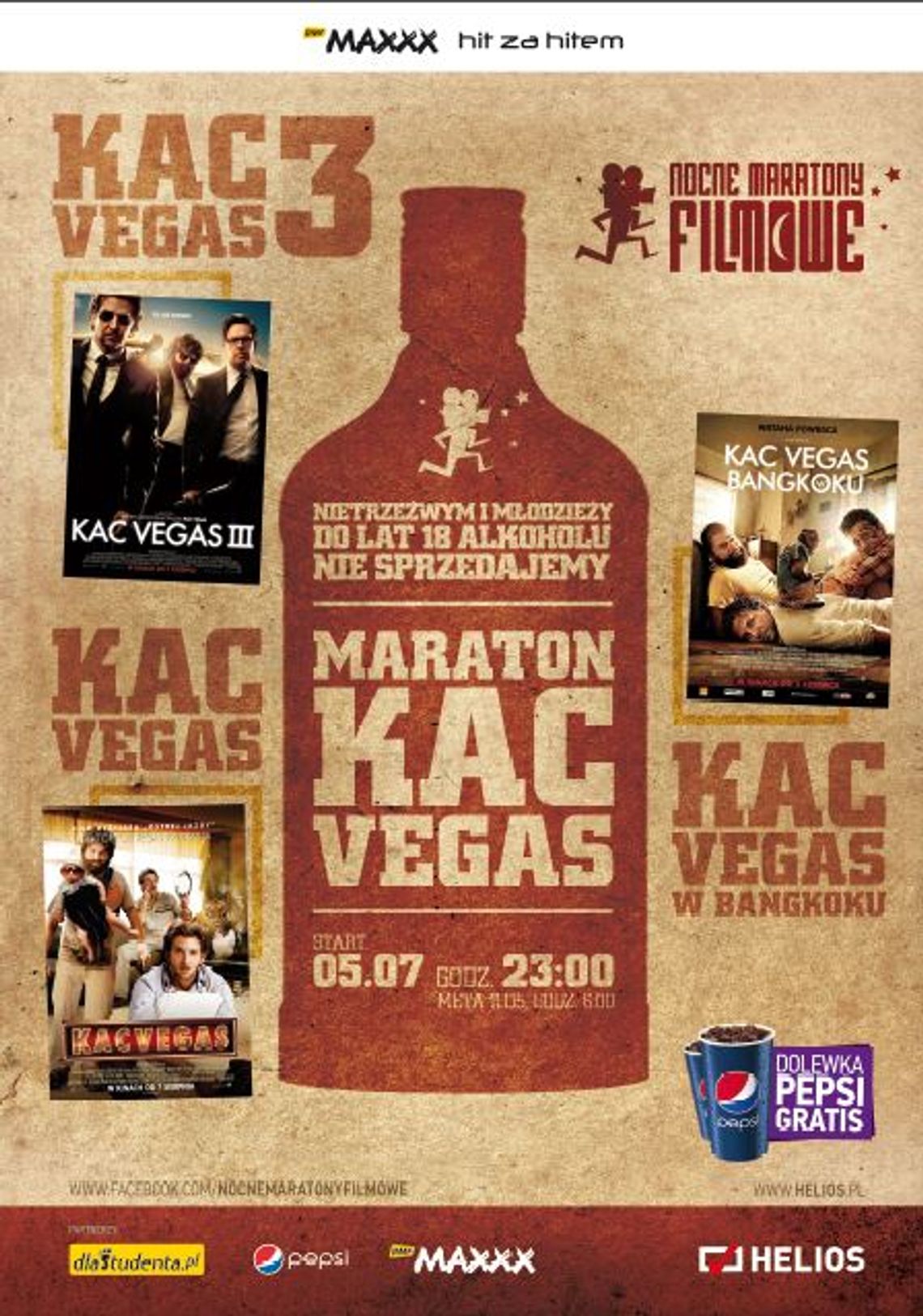 Maraton Kac Vegas w Kinie Helios
