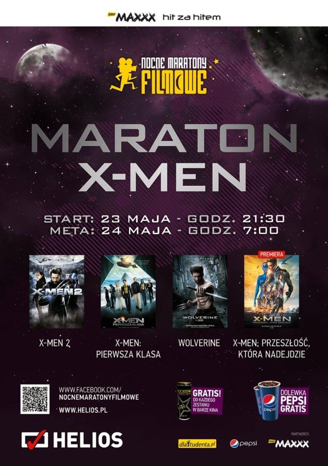 Maraton X-Men w kinie Helios Maraton X-Men w kinie Helios