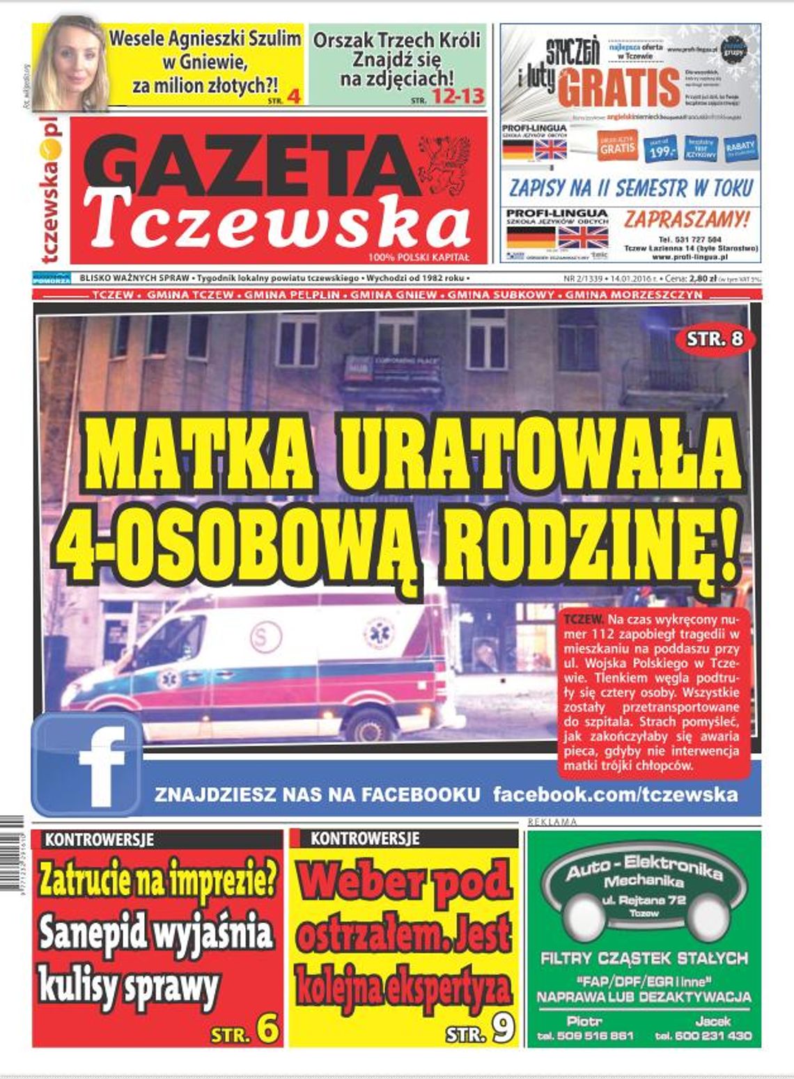 Matka uratowała 4-osobową rodzinę. Czytaj nowy numer GT! Matka uratowała 4-osobową rodzinę. Czytaj nowy numer GT!