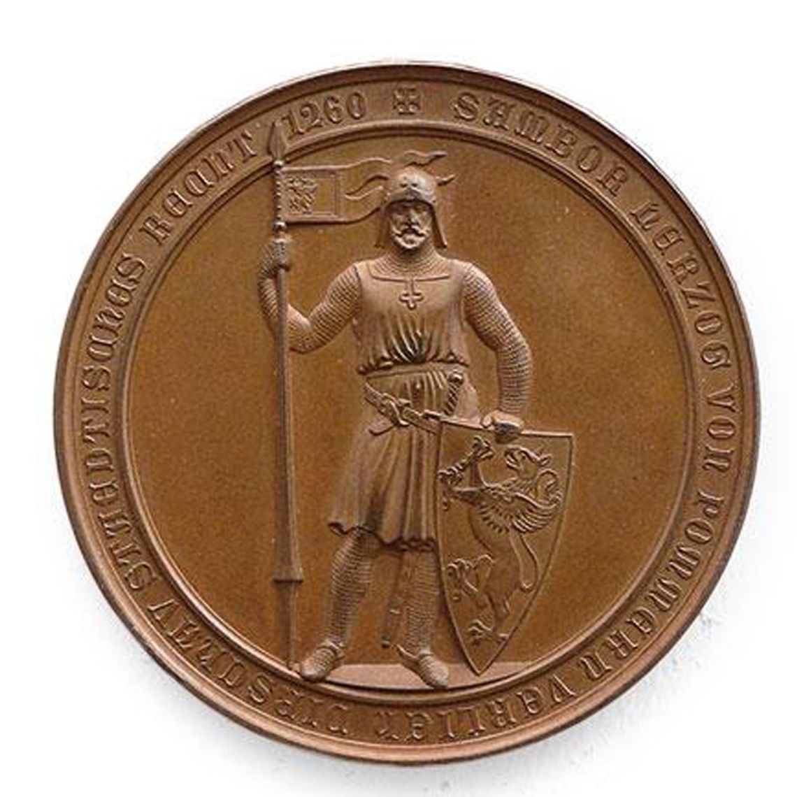 Medal z okazji 600-lecia Tczewa trafi na aukcję Medal z okazji 600-lecia Tczewa trafi na aukcję